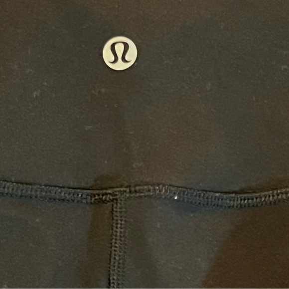 Lululemon Wunder Under Pant High Rise*Tech Mesh 28" Black Yoga 2 lace inset - Picture 15 of 16